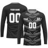 Men’s Long Sleeve Athletic Shirt, -Wicking Sports Top, Lightweight Running Jersey, Red & Navy, Quick Dry