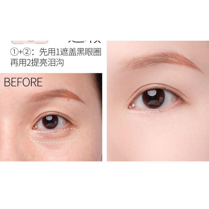 VEECCI - Adaptable 4-Color Concealer Palette - 2 Colors