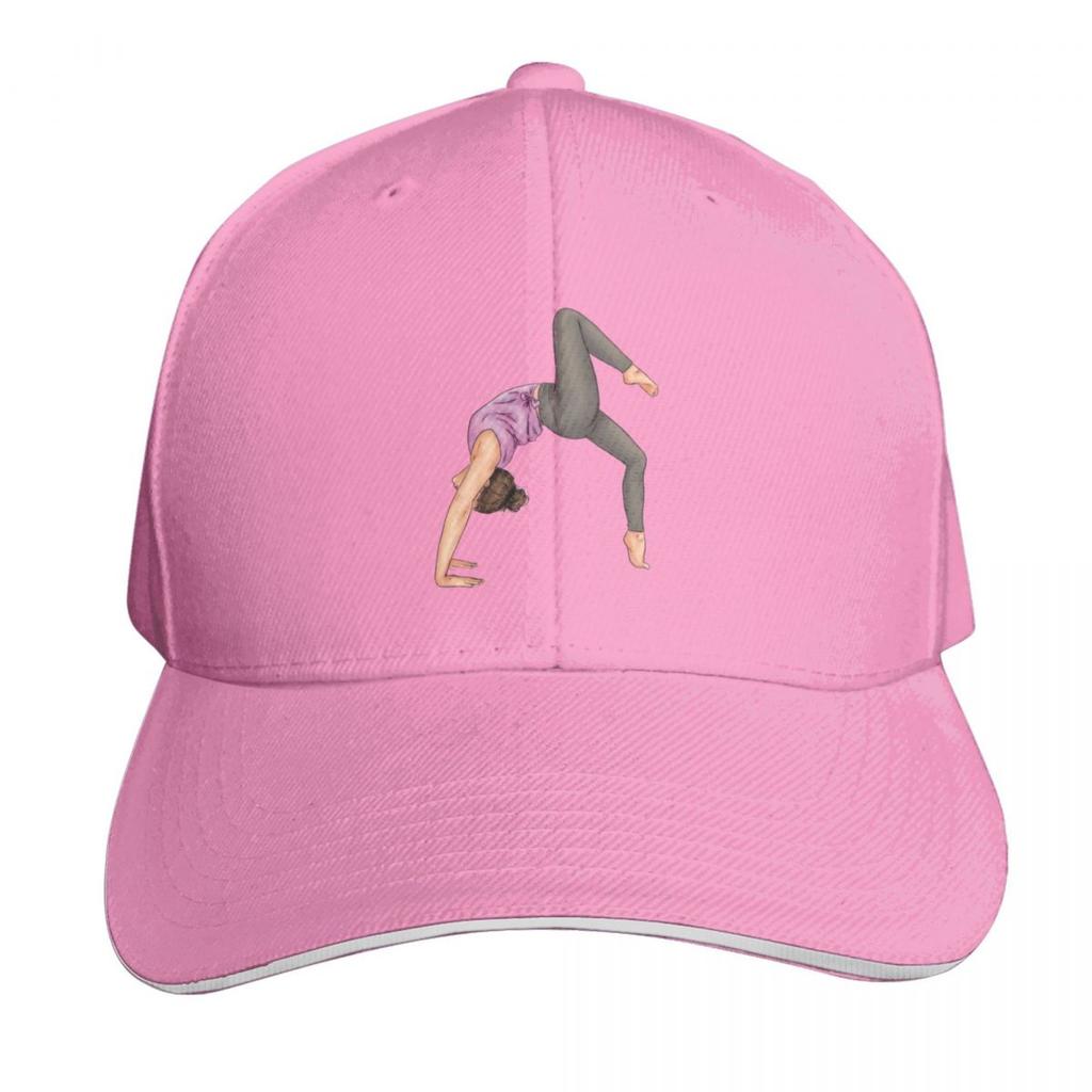 Yoga Wheel Pose Baseball Cap Golf Hat Custom Hat Snapback Cap Cosplay Luxury Women Unisexs