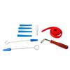 Piano Tuning Tool Set Tuning Wrench Fork Rubber Mute Wool Felt Temperament Strip Piano Tuner Kit