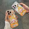 Cute Cartoon Star Phone Case, Compatible with Apple 17/16/15/14, Thin Transparent Design