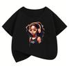 Trendy 2026 Hip Hop Girl  TShirt Printed T Shirt Girls Summer Clothes Short Sleeve Tops TShirts Cute Girls Clothing