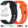 Silicone 20mm 22mm Strap For Garmin Forerunner 570 265 255 645 Active 6/Venu SQ 3 2Plus Sport Bracelet Vivoactive 5 6 4 S42 Band