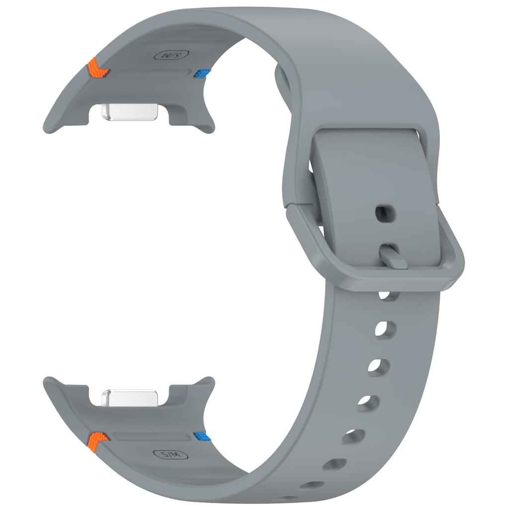 Officiellt Armband För Samsung Galaxy Watch 8 40mm 44mm Watch8 Classic 46mm Silikon Sportarmband Correa Original 1:1 Band utan mellanrum