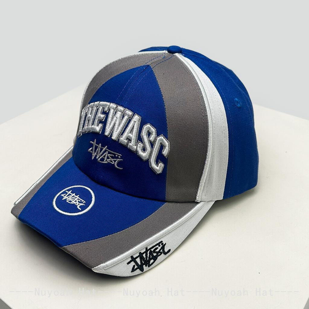 And Women Color Contrast 3D Letter Print Embroidery Baseball Caps Sun Protection Personalized All-Match Hardtop Peaked Hats Fashion Street Style