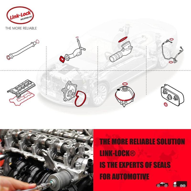 Link-Lock Engine Intake Manifold Gasket Set A2711410880 2711410880 for Mercedes-Benz M271 C180 C200 C230 E200 E230 CLK200 SLK200