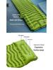 Outdoor TPU Self-Inflating Camping Mat with Built-In Foot Pump, Pillow, and Moisture Protection