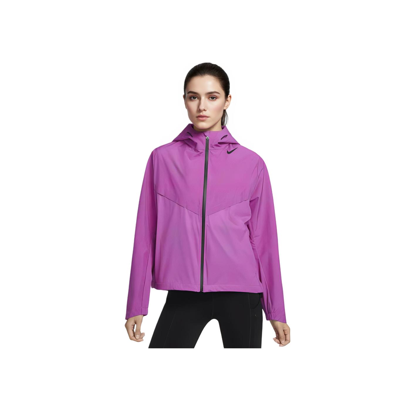 Nike Aeroswift Storm-Fit Windproof Water-Resistant Breathable Sports Jacket Women Jackets Vivid-Purple Black FZ3397-518 S