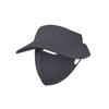 Women's Wide-Brim Sun Visor with Face Shield