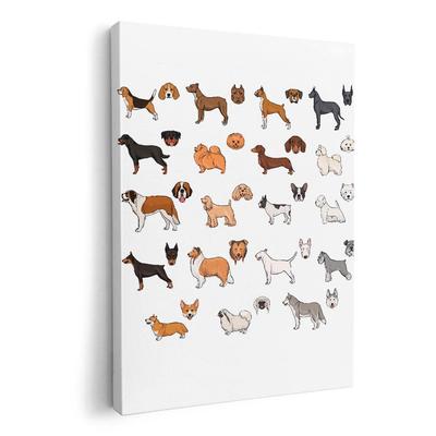 Art 420mm X Wall Wooden Stylish Interior Animal Illustration Panel, Painting, Decoration, Igsticker, 297mm, A3, Photo, Hanging, Frame, Decor, 016113,