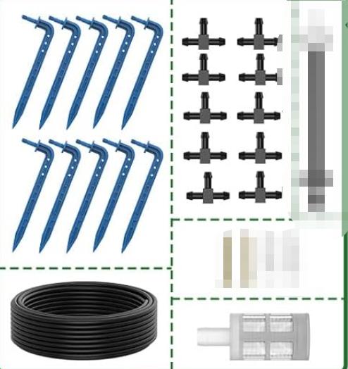 

Комплект автоматической системы капельного орошения на солнечной батарее, система орошения своими руками для сада, наружная система для внутреннего садоводства, 9 режимов синхронизации