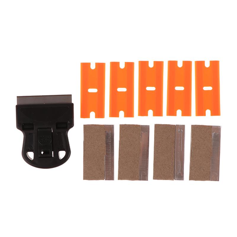 Nail Stamping Plate Accessories Pattern Stamp Template Scraper Diy Printing Nail Tools Removable Cleaning Shovel Glue Stickers