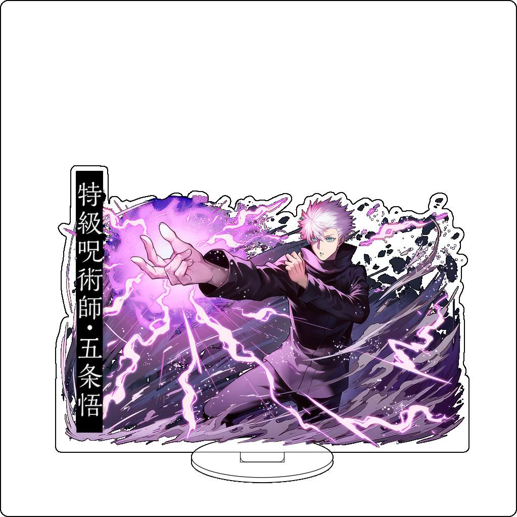 16CM Anime Cosplay Acrylic Stand Ornaments Gojo Satoru Geto Suguru Okkotsu Yuta Figure Stand Halloween Gifts