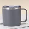 Neue 14oz Tasse mit Deckel und Griff Vakuum 304 Edelstahl Isolierflasche Büro und Zuhause Becher