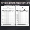 LiXian Fire Extinguisher Inspection Record Cards