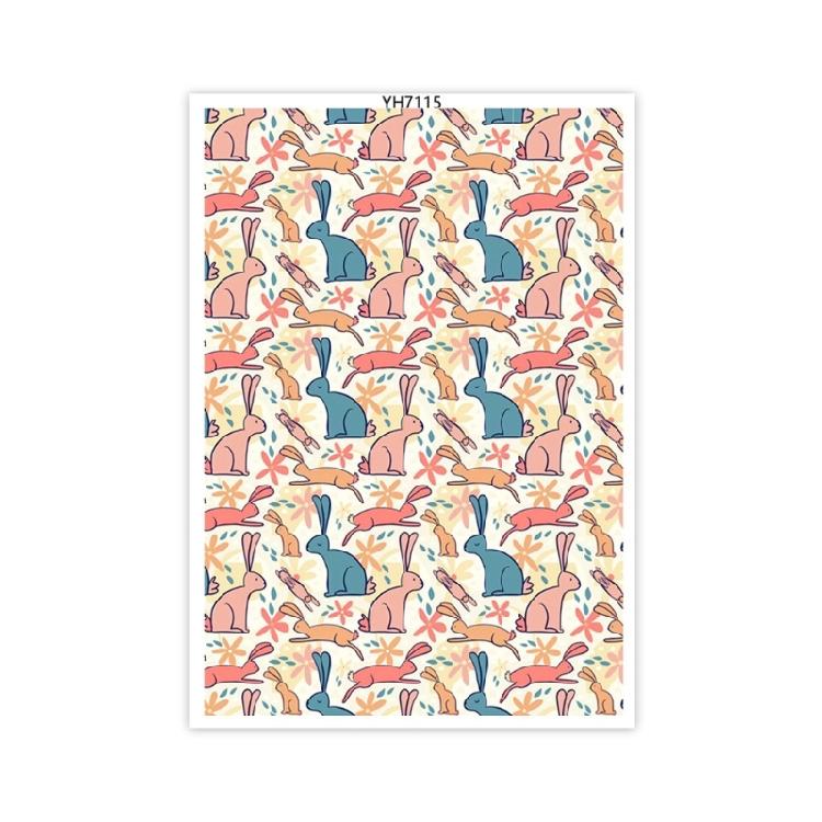 Clay Earrings Transfer Paper Easters Colored Eggs Printing Paper Water Soluble Transfer Decal Clay Transfer Sheets