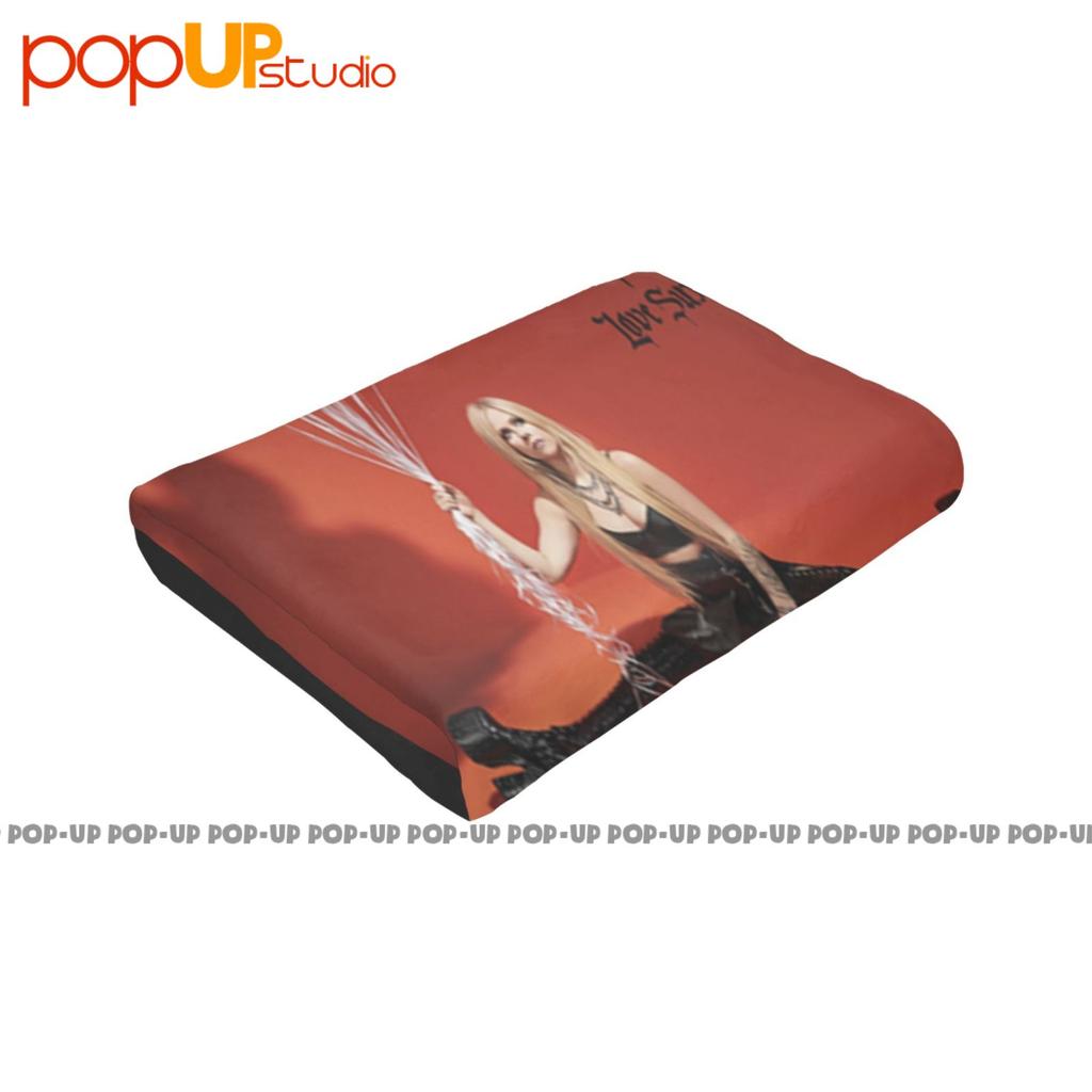 Avril Lavigne Love Sux Album Cover Signed Ultra-Soft Blanket Quilt Winter Sofa Cover Bed Covers