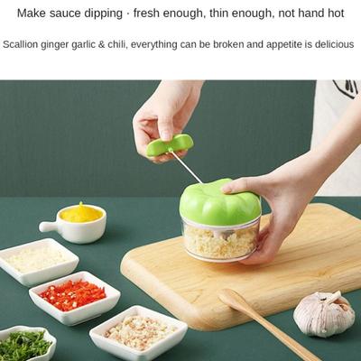 1PC Multi-function Garlic Grinding Chopper Manual Garlic Press Food Vegetables Cutter Meat Grinders