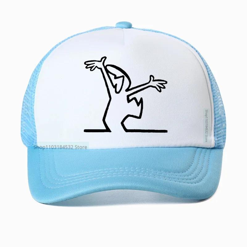 

Happy Fashion Golf hat La Linea The Line Osvaldo Cavandoli TV Unisex Women Style Baseball Cap Adjustable Breathable Snapback hats Adjustable