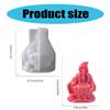 Silicone Molds Candle Making Moulds Silicone Craft Mould Skull Shape Halloween Ornament Mold Silicone Texture for Candle