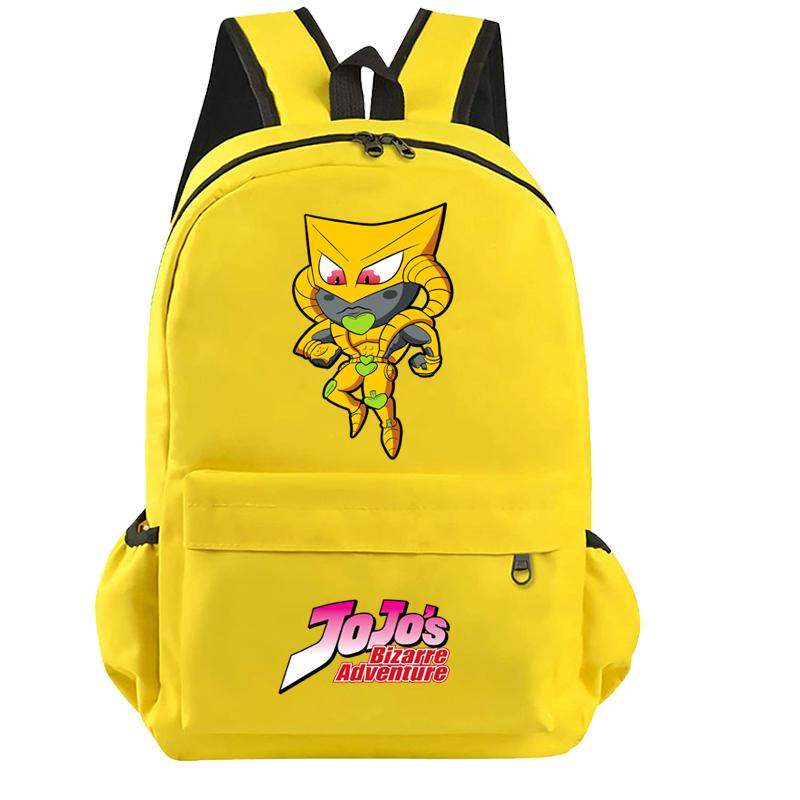 Anime Printed Adventure Backpack for Teen Gift School Bag Canvas Bookbag Girl Kawaii Rucksack Student Back To Schoolbag