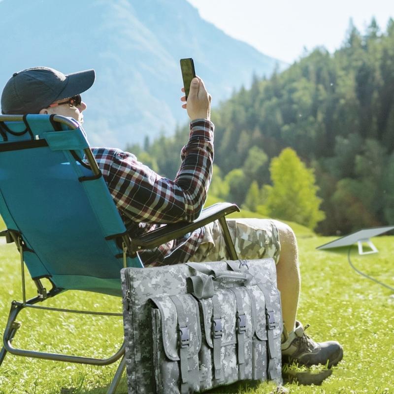 Travel Bag Multi-Pocket Travel Organizer for Starlink Gen 3 Accessories Travel Carrying Bag Travel Storage Bag