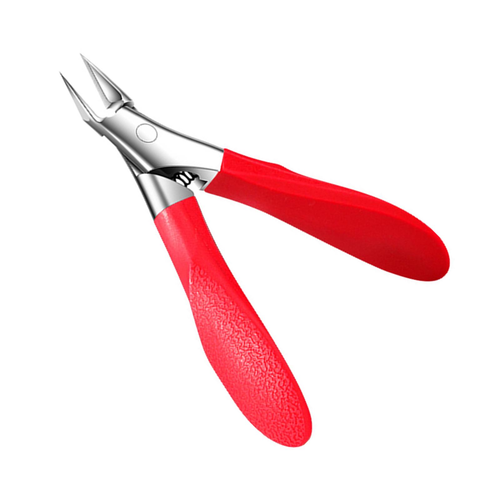 

Эргономичные кусачки для ногтей из нержавеющей стали, кусачки для вросших ногтей, средство для удаления омертвевшей кожи с толстых ногтей и мозолей