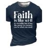 Summer Men's Short Sleeved 3D Digital Printed T-shirt with Street Trendy Patterns