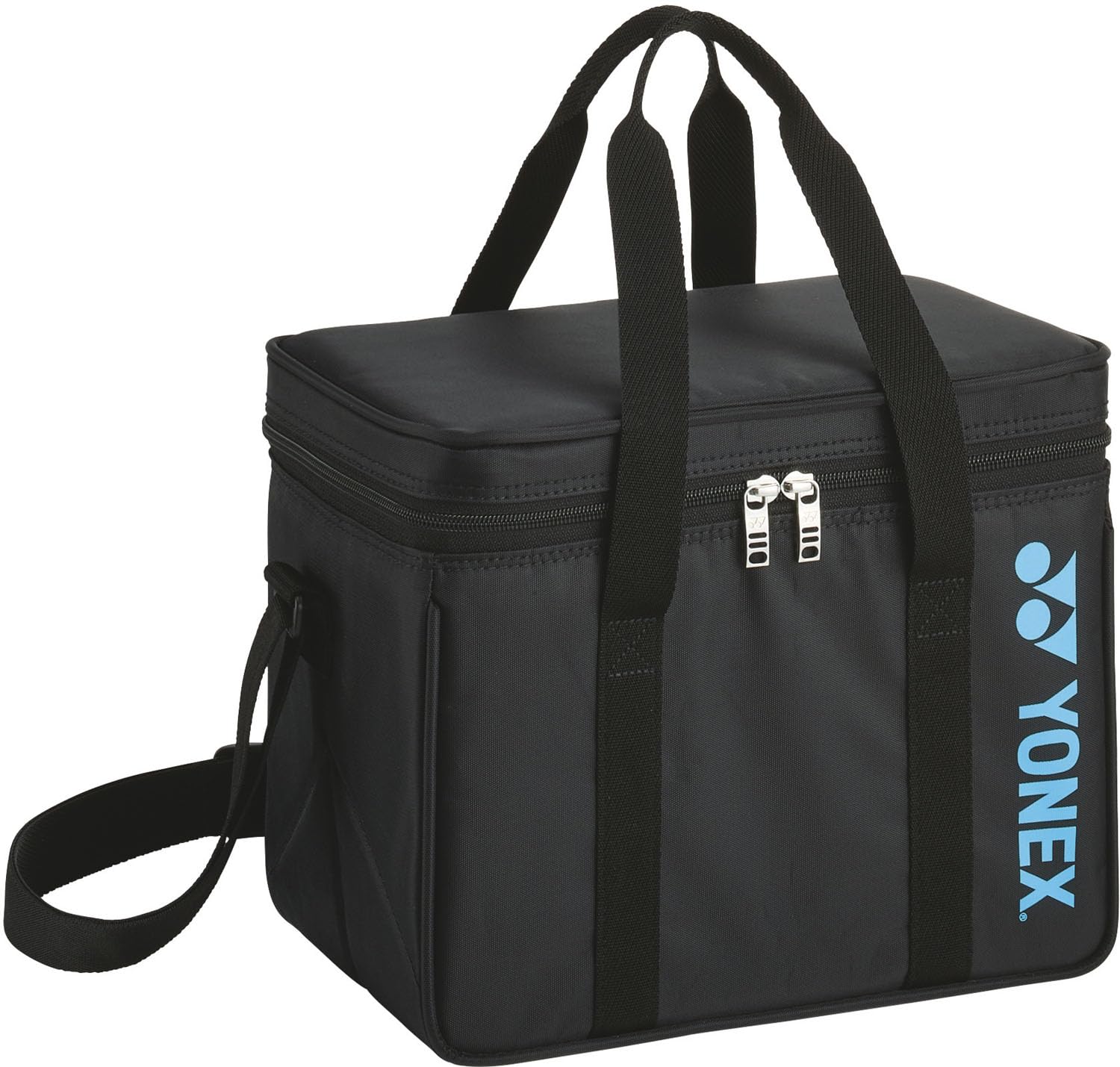 

YONEX Tennis Cooler Bag with BAG25CBM Zipper, Medium, Black, чёрный
