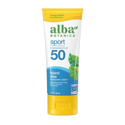 Sport Island Vibe Güneş Koruyucu Losyon Spectrum SPF 50, 3 fl oz