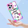 Glücksaugen Blaues Auge Klare Handyhülle Für VIVO S1 V20 V21 V21E V23 V23E V25 V27 V27E V29E V30E V30 V40 V50 V60 Hülle Capa Cover