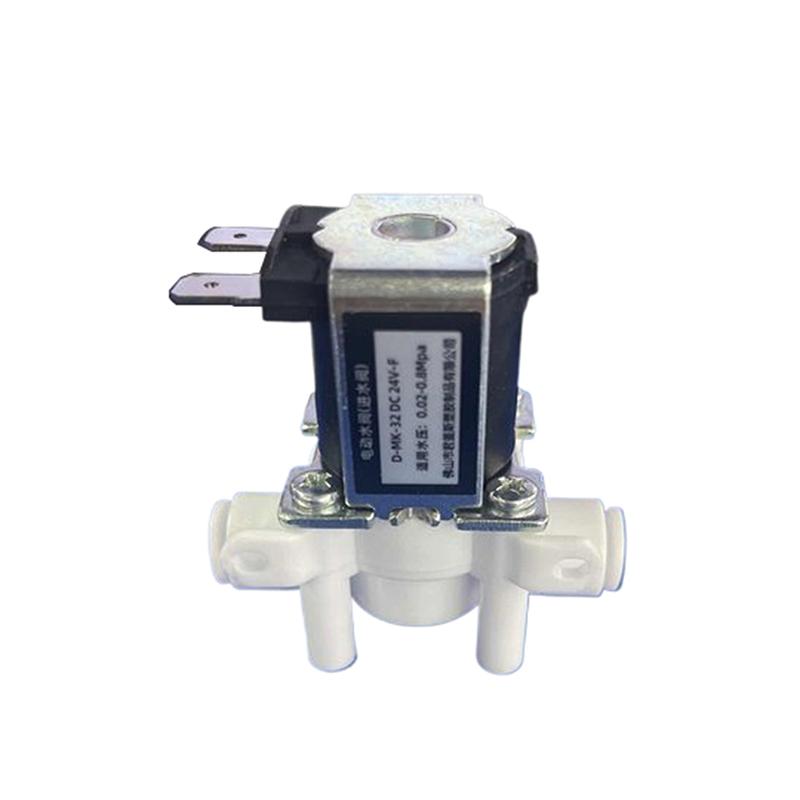 1Pc Inlet Solenoid Valve 12V/24V Pure Water Machine, Water Purifier, Reverse Osmosis 2-Point Quick Connect Valve Switch