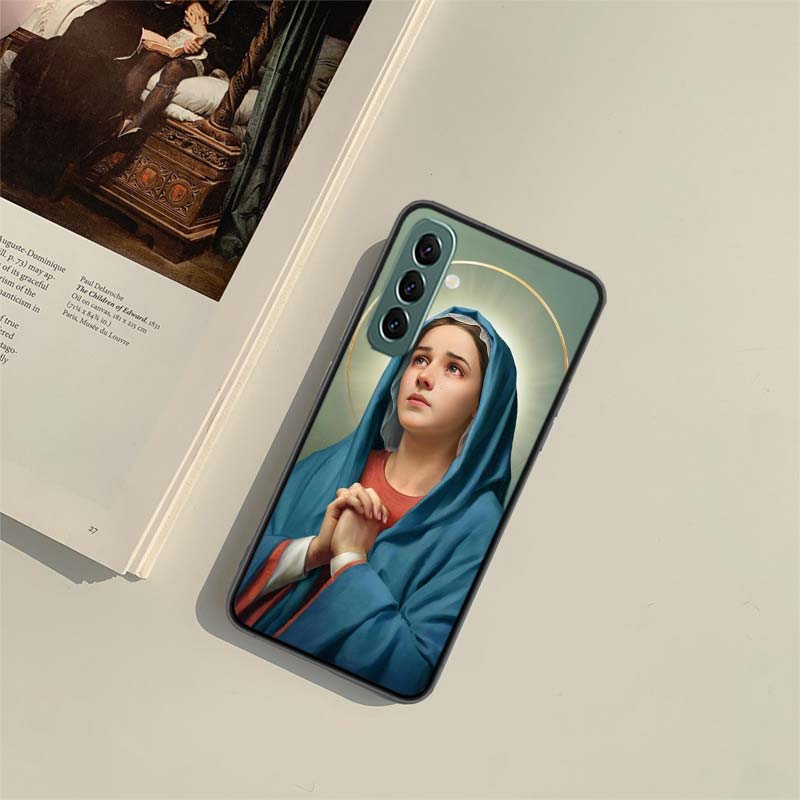 New Virgin De Guadalupe Virgen Mary Phone Case For Samsung A55 A35 A25 A15 A54 A34 A24 A14 A70 A71 A50 A51 A17 A05S Galaxy A40 A