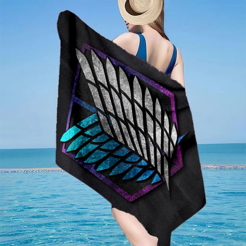Wings Of Liberty Beach Towel, Super Soft Microfiber, Gift for Her/Him, Birthday, for Pool, Beach, Travel, Home Decor Fan gifts