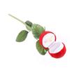 Boxes Cases Holder Day Red Necklace Engagement Pendant Box Flower Wedding Earring Jewelry Ring Gift Rose