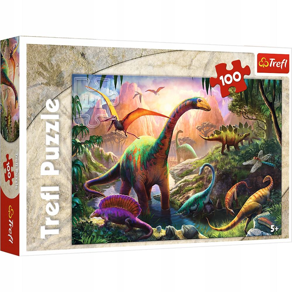 16277 "100 - World of Dinosaurs" / Trefl