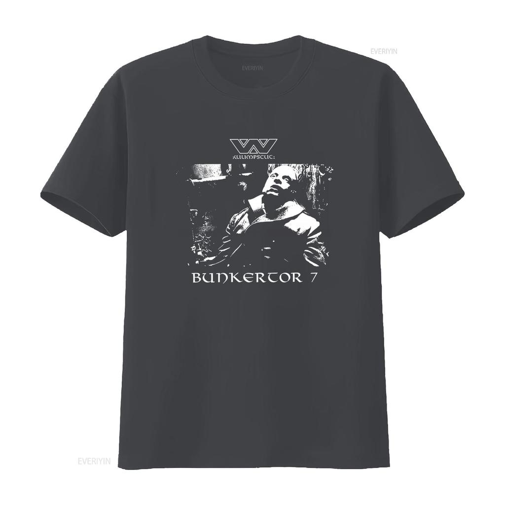 WUMPSCUT BUNKERCOR 7 Print T Shirt for Men Stylish and Unique Design vintage Washed streetwear designer clothes fashion