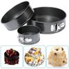 4/7/9 Inch Baking Cake Mold Tin Round Cake Baking Pan Nonstick Leakproof Cheesecake Removable Bottom for Kitchen Cake Tool