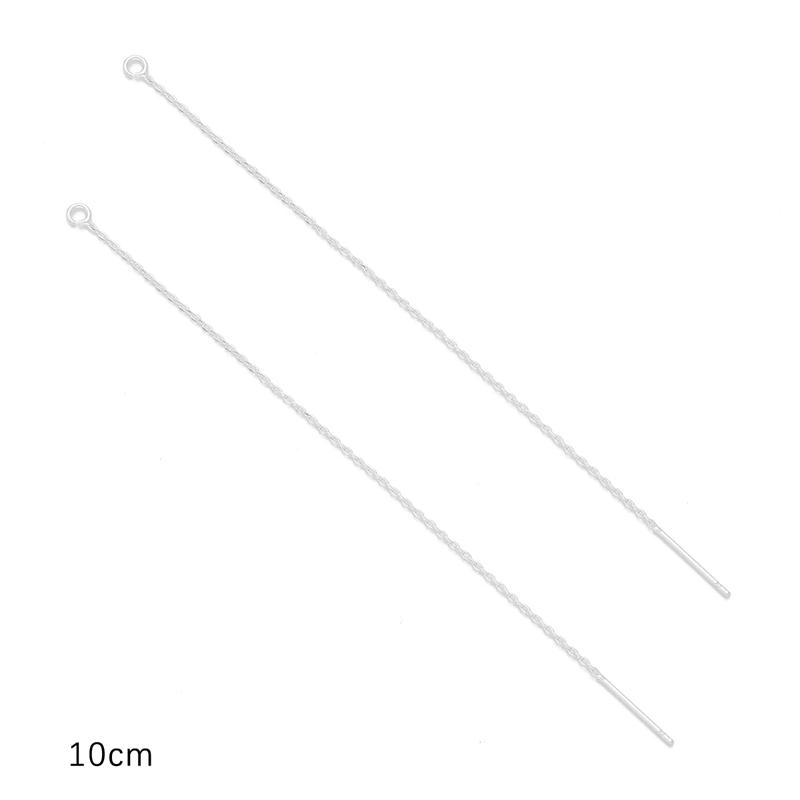 2 szt. Miedziany łańcuszek na naszyjnik DIY bransoletka kolczyki wyroby jubilerskie akcesoria rzemieślnicze