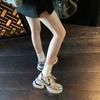 Leather Version~ Leather Ruth Platform Silver Dad Shoes Women's Casual Sports Shoes Running Shoes