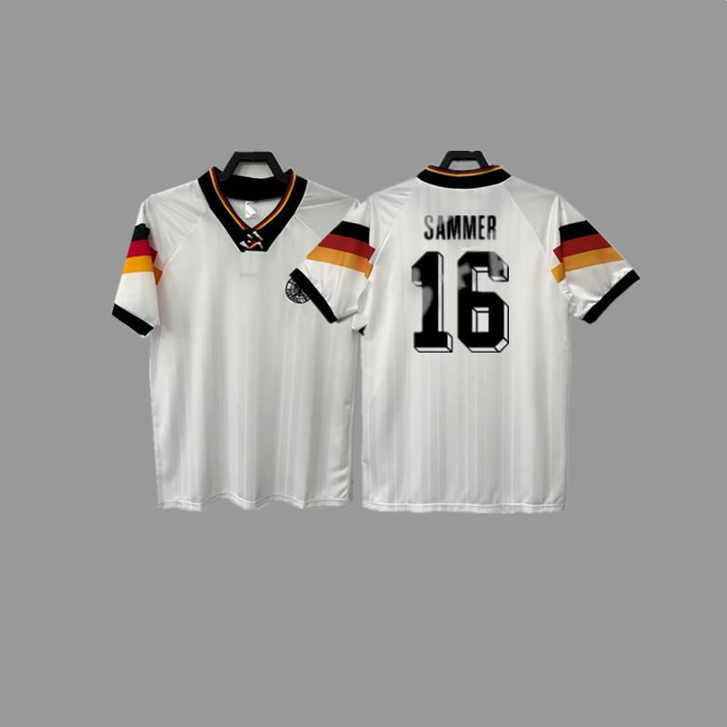 Vintage Jersey Football Jersey Germany Home Jersey Klose Klinsmann Kahn Matthius Müller Jersey