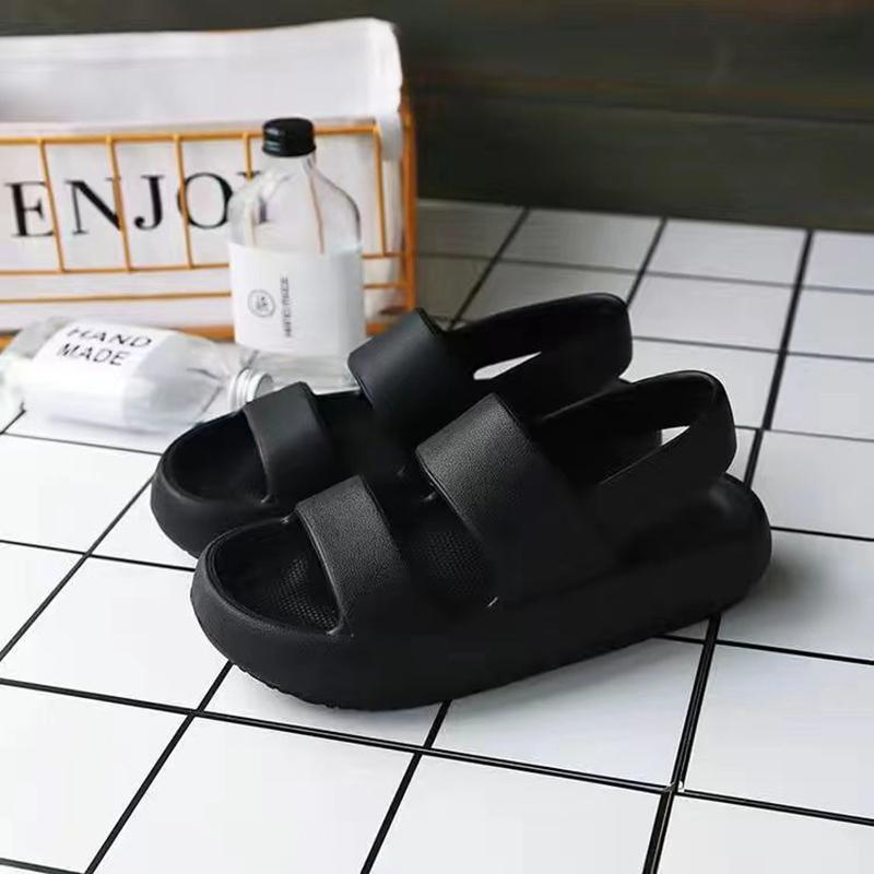 Sandály se silnou podrážkou Dámské pantofle Dámské Super měkké Sandály z EVA Venkovní nošení Protiskluzové Zesílení