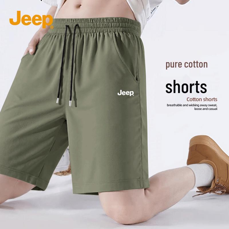 JEEP Men's Pure Cotton Summer Sport Shorts