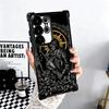 D-Dark S-Souls Game Plating Phone Case For Samsung Galaxy S24 S25 FE S26 Edge S23 Ultra S22 S21 Plus S20 Anti-Fall Airabag Cover