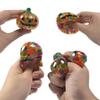 Colorful Halloween Shiny Fidget Toy Soft Pumpkin Stress Balls Squishy Squeeze Ball  Party Favors
