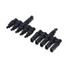 1 To 5 Branch Connector 5 Way Solar Panel Cable Branch Connector IP67 Waterproof Male Female Connector