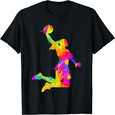 Basketball Girl Women Girls T-Shirt