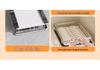 Pull-Out Drawer Dish Storage Rack - Punch-Free Kitchen Shelf and Draining Rack