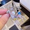 High End Reindeer Brooch, Christmas Limited Edition Deer Chest Flower, Women'S Temperament Clothing Accessories, Exquisite Holiday Accessories