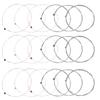 18Pcs Electric Guitar Strings Nickel Alloy Ball End Wound Regular Light for Guitarist